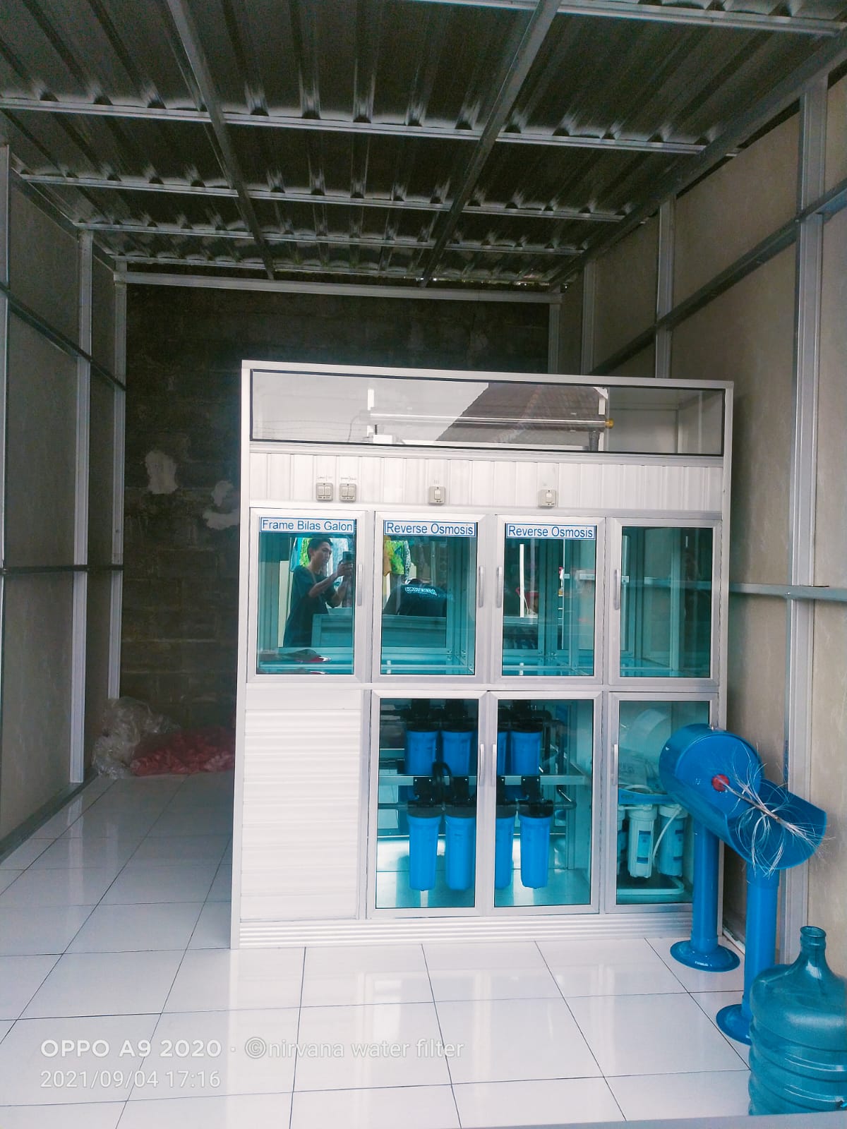 Pemasangan Depot Air Minum Isi Ulang di Maguwoharjo